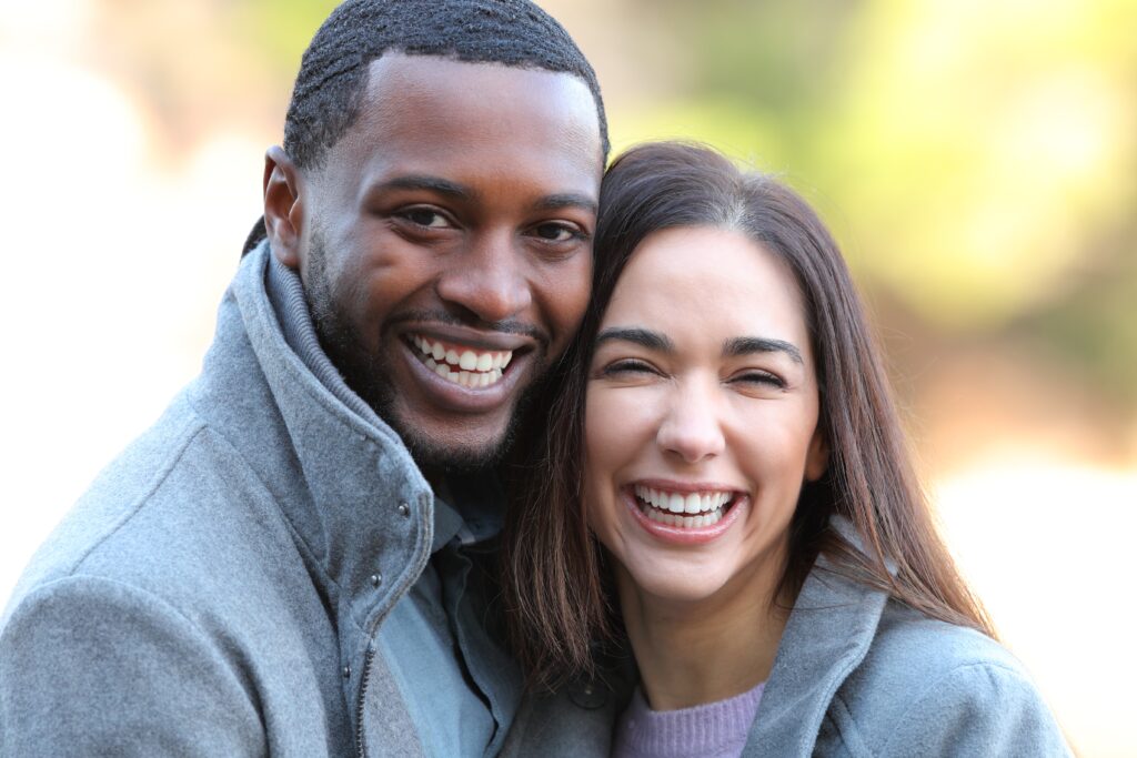 Couple Smiling